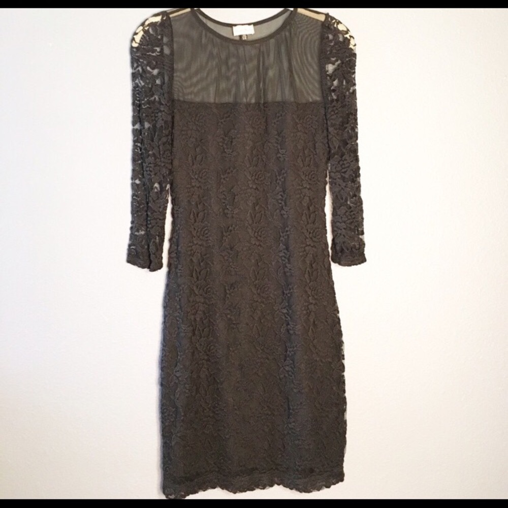 Black Lace Dress LBD